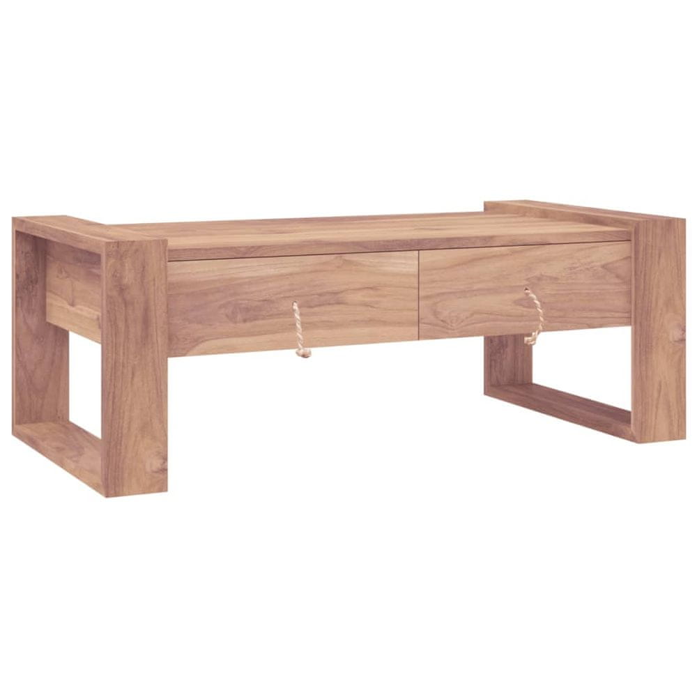 Vidaxl Konferenčný stolík 110x60x40 cm masívne teakové drevo
